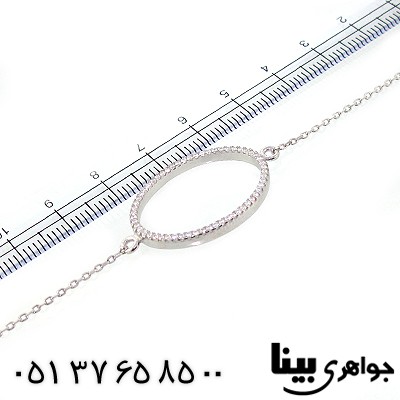 دستبند سوارسکی اصل زنانه مدل بیضی _کد:8881