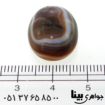نگین انگشتر عقیق باباقوری و سلیمانی ترکیبی و نقوش ماورائی _کد:8888