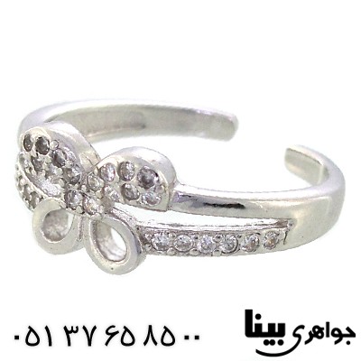 انگشتر سوارسکی اصل زنانه بند انگشتی مدل پروانه _کد:8892