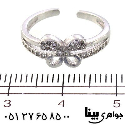 انگشتر سوارسکی اصل زنانه بند انگشتی مدل پروانه _کد:8892