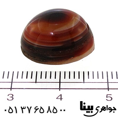 نگین انگشتر عقیق باباقوری و سلیمانی ترکیبی و نقوش ماورائی _کد:8903