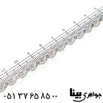 دستبند سوارسکی اصل زنانه مدل برلیان کاری با شکوه _کد:8907