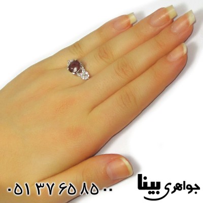 انگشتر یاقوت سرخ زنانه رادیوم لوکس _کد:8913