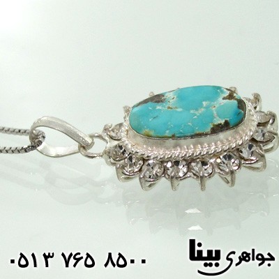 گردنبند فیروزه نیشابوری سنتی
