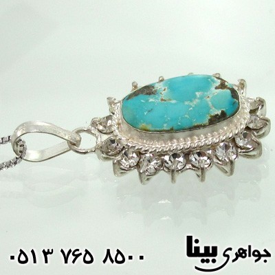 گردنبند فیروزه نیشابوری سنتی