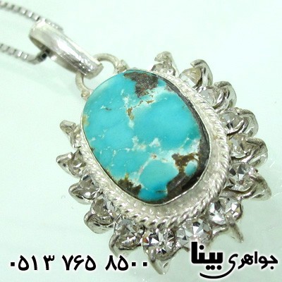 گردنبند فیروزه نیشابوری سنتی