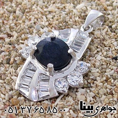 گردنبند یاقوت کبود زنانه درشت رادیوم لوکس مدل زیبا _کد:8930