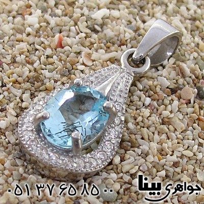 گردنبند توپاز عالی زنانه رادیوم لوکس _کد:8946