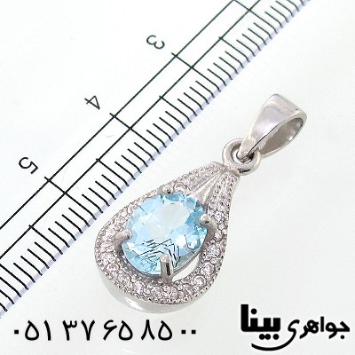 گردنبند توپاز عالی زنانه رادیوم لوکس _کد:8946