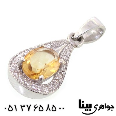 گردنبند سیترین زنانه رادیوم لوکس _کد:8956
