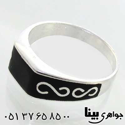 انگشتر نقره مردانه مدل کلاسیک _کد:8975