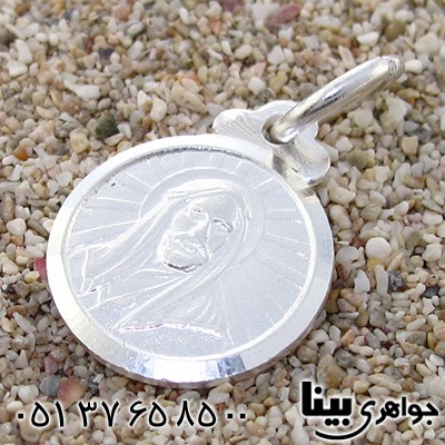 گردنبند نقره دایره ای شمایل _کد:8976