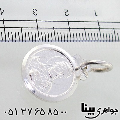 گردنبند نقره دایره ای شمایل _کد:8976