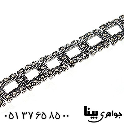 دستبند حدید سوئیسی زنانه مارکازیت هانگ مدل سارا _کد:8978