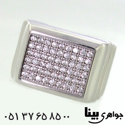 انگشتر نگین سوئیسی مردانه میکروستینگ پرنس _کد:8979
