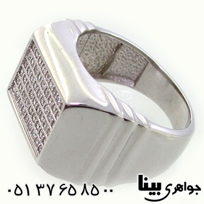 انگشتر نگین سوئیسی مردانه میکروستینگ پرنس _کد:8979