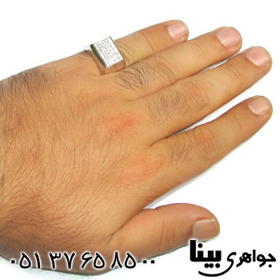 انگشتر نگین سوئیسی مردانه میکروستینگ پرنس _کد:8979
