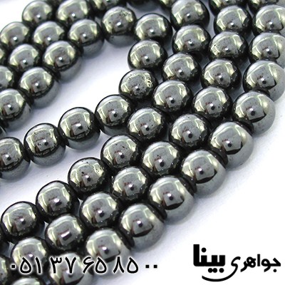 تسبیح حدید صینی 101 دانه ای کروی درشت _کد:9012