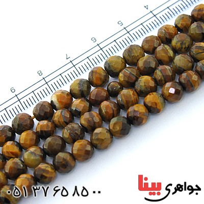 تسبیح چشم ببر 101 دانه ای تراش دار _کد:9026
