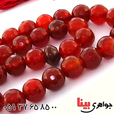 قرمز ناب عالی 33 دانه ای تراش دار_کد:9028 قرمز ناب عالی 33 دانه ای تراش دار_کد:9028