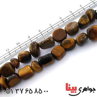 تسبیح چشم ببر 33 دانه ای درشت تراش راف _کد:9060