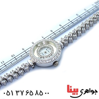 ساعت نقره زنانه برند Royal Crown با شکوه مجلسی _کد:1297