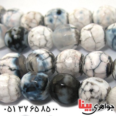 تسبیح چند جواهر 101 دانه ای عقیق و کوارتز و جید درجه یک با رنگ بندی خاص _کد:9129