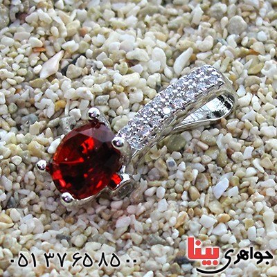 گردنبند ابسیدین قرمز خوشرنگ زنانه مدل ملینا _کد:9140