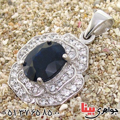 گردنبند یاقوت کبود مرغوب زنانه رادیوم لوکس مدل فاخر _کد:9193