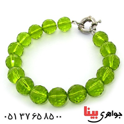 سرویس کریستالی سبز سوارسکی اصل زنانه طرح زبرجد درشت _کد:9220
