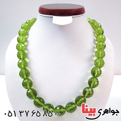 سرویس کریستالی سبز سوارسکی اصل زنانه طرح زبرجد درشت _کد:9220