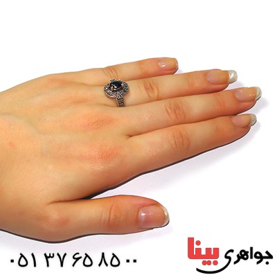 سرویس یاقوت کبود سیاه زنانه مارکازیتی مدل گیسیا _کد:9225