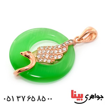 گردنبند چشم گربه زنانه مدل قوی زیبا _کد:9242