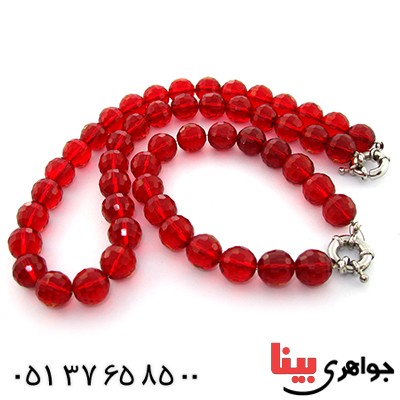 سرویس کریستالی سوارسکی اصل زنانه طرح یاقوت سرخ _کد:9254