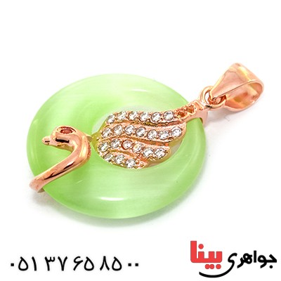 گردنبند چشم گربه زنانه مدل قوی شیک _کد:9255