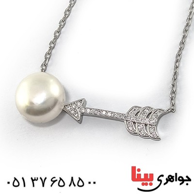 سینه ریز مروارید درجه یک زنانه مدل تیر و هدف _کد:9334