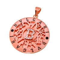 گردنبند نقره برند BVLGARI درشت 