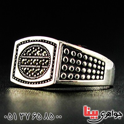 انگشتر حدید مردانه میکروستینگ _کد:9382