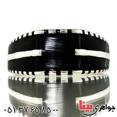 انگشتر نقره مردانه مدل کلاسیک _کد:9386
