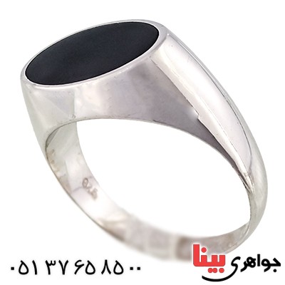 انگشتر میناکاری مردانه مدل آرمین _کد:9387