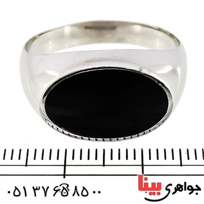 انگشتر میناکاری مردانه مدل آرمین _کد:9387