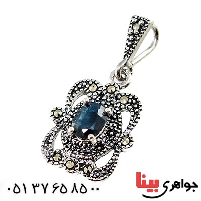 سرویس یاقوت کبود زنانه  مارکازیت درجه یک تایلندی مدل رویا _کد:9477