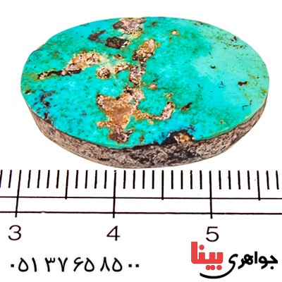 نگین انگشتر فیروزه نیشابوری شجری مناسب سنگ درمانی _کد:9510