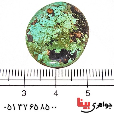 نگین انگشتر فیروزه نیشابوری شجری مناسب سنگ درمانی _کد:9514