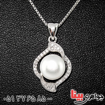 گردنبند مروارید مرغوب زنانه مدل مهرسا _کد:9539