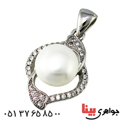 گردنبند مروارید مرغوب زنانه مدل مهرسا _کد:9539