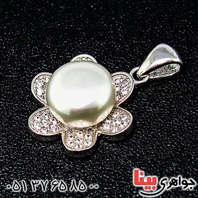 گردنبند مروارید مرغوب زنانه مدل شکوفه _کد:9542