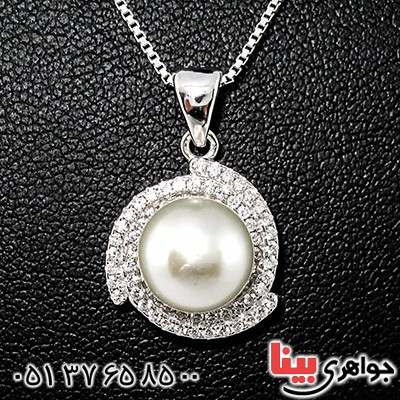 گردنبند مروارید مرغوب زنانه مدل پانته آ _کد:9544