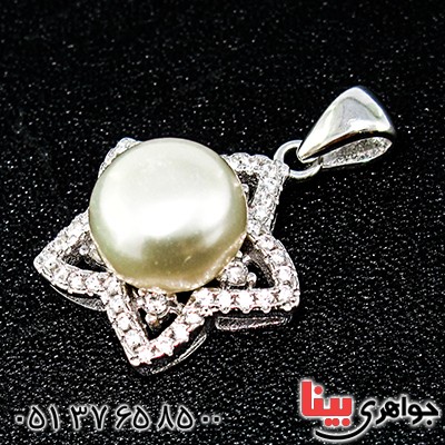 گردنبند مروارید مرغوب زنانه مدل ستاره _کد:9546