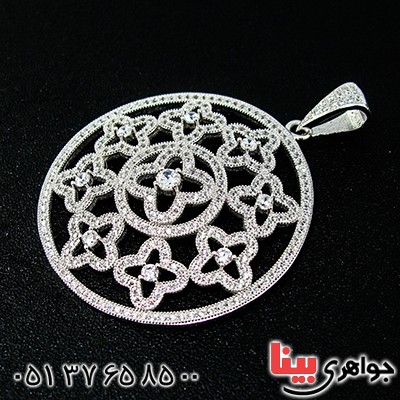 گردنبند نقره میکروستینگ درجه یک درشت سلطنتی زنانه _کد:9547